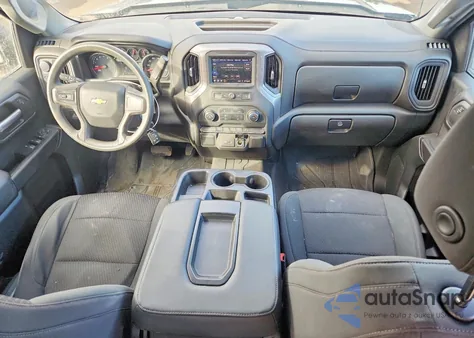 2021 Chevrolet Silverado K1500 Custom из США, поврежденный, VIN 1GCRYBEK4MZ373324